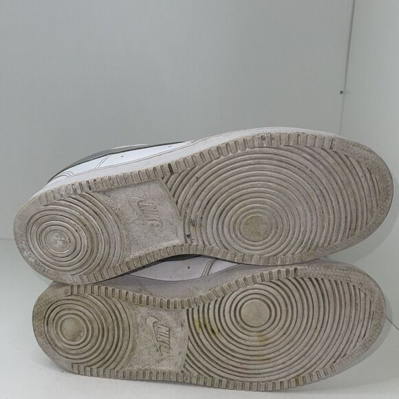 Women’s Nike Shoes 9.5 Court Vision Low Sneakers Iridescent White - Picture 10 of 12